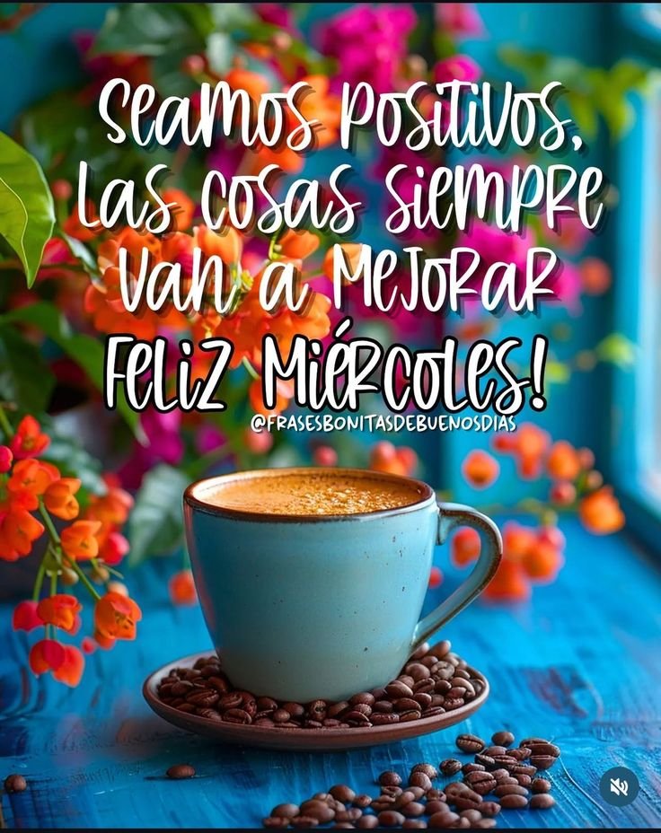 elbadm's tweet photo. #BuenMiércoles para todos!! 🙋‍♀️☕️😘🌷🫶 https://t.co/d36YXI2vcE
