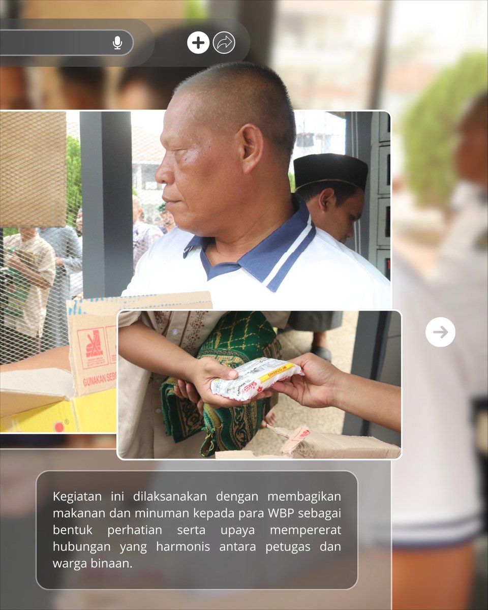 lapas_serang's tweet photo. ✨ Jumat Berkah, Tebar Kebaikan dan Kepedulian ✨ https://t.co/E5vbNgPQqo