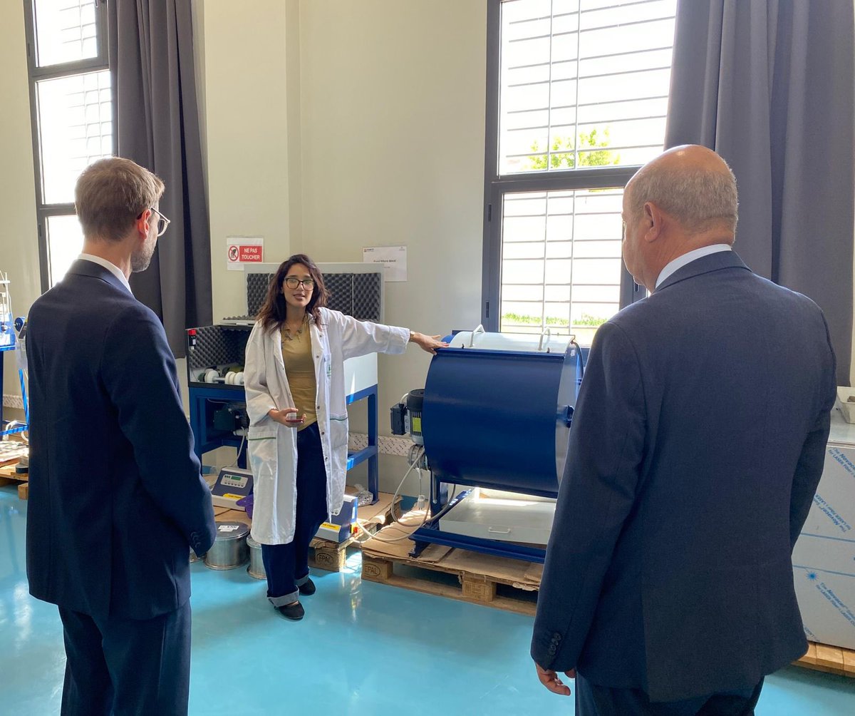 AlexPinfieldUK's tweet photo. 🇬🇧🇲🇦 shared expertise is powering future talent.

I started my day in Fez at the IFMBTP during a study visit organised by @ma_British as part of the 🇬🇧🇲🇦 sustainable construction partnership between @DCTrainingNet and IFMBTP. https://t.co/1yn6SUPk5W
