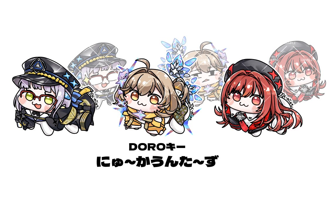 BGN_STGY's tweet photo. ✨にゅ～かうんた～ず✨

3つセットで夏コミに持って行きます！
#NIKKEfanart https://t.co/qn7ANGhMSl
