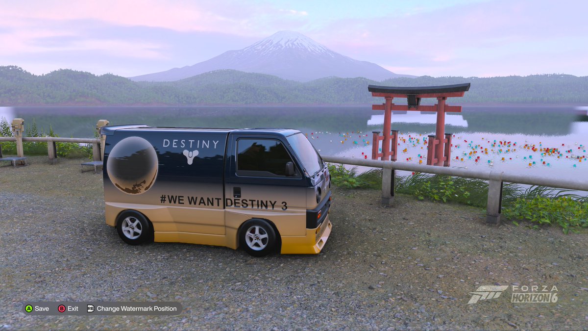 GAZMOO1's tweet photo. @DestinyGameUK @A_dmg04 @Destiny2Team just thought I'd share one of my @ForzaHorizon liveries. Hope you like it
#wewantd3 https://t.co/3H63WWKJIs