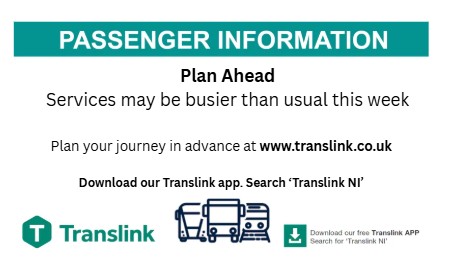 nirailways's tweet photo. #MET #GLIDER #TRAIN We're expecting services to be busier than usual this week - concerts at Ormeau Park and Boucher Playing Fields, Belfast.
Please allow extra time for your journey.

ℹ️Plan your journey online: https://t.co/IY3kzVY81A

ℹ️Event travel: https://t.co/JLmry8FO04 https://t.co/MUSaSfdjAP