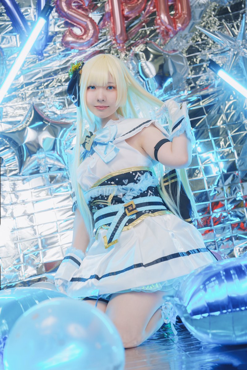 sksksuuuky's tweet photo. [Cosplay]
ぶいすぽっ！ 藍沢エマ🥞💫

photo:@yuu_Photo05 
 #VSPO関西DitR併せ https://t.co/FfBgElZPeC