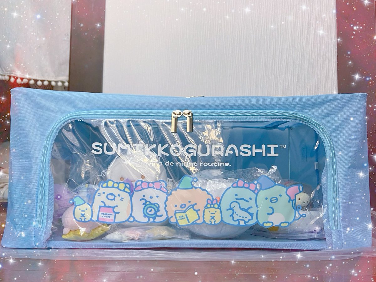 kanatch15's tweet photo. しろねっこ(@shironeko_4697)さんのプレゼント企画で当選し収納ボックスをいただきました！
早速散乱していたてのりぬいたちを入れてみました🫶
しっかりした作りで、たくさん入りそう😆
ナイトルーティンの絵柄が可愛いし、横にも窓があって良きです💕
この度は素敵なご縁をありがとうございました✨ https://t.co/YgsVQK6pnq