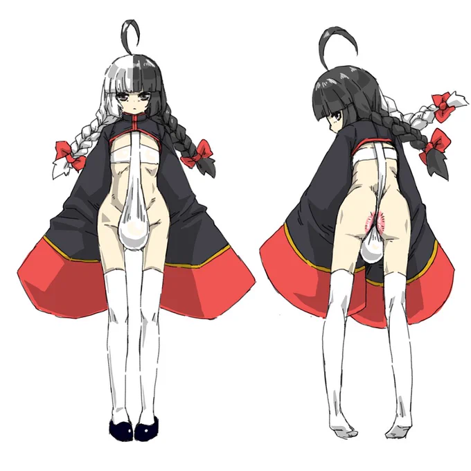 キョンシーを描こうとした。