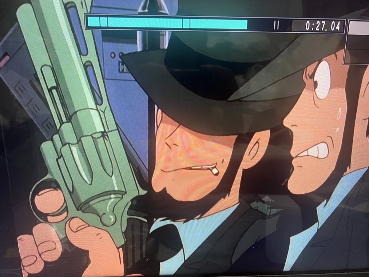 nobyuki_ss's tweet photo. ニセ次元大介の銃がコルトパイソンだったと、はじめて気がついた。
#ルパン三世
#さらば愛しきルパンよ
#次元大介
#コルトパイソン https://t.co/qPoo67ZDA0