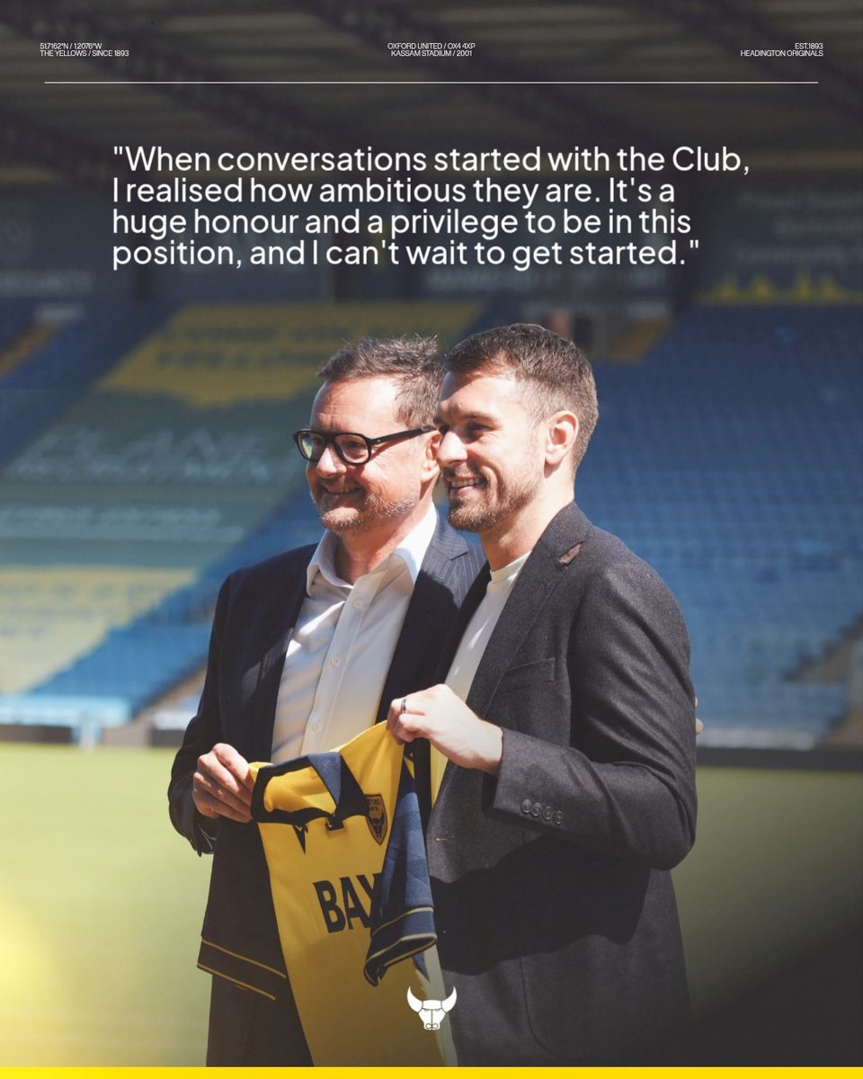 OUFCOfficial's tweet photo. Our new Head Coach speaks to the press for the first time. 🎙️