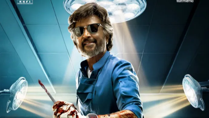 IndiaToday's tweet photo. #Rajinikanth's first look from #Dharman has sparked excitement online, with fans praising his intense avatar. Impressed fans called the title reveal 'pakka mass' and appreciated the superstar's deadly new role.

Read more: https://t.co/nSzqhp5UGV https://t.co/Wv1S6YmxoL