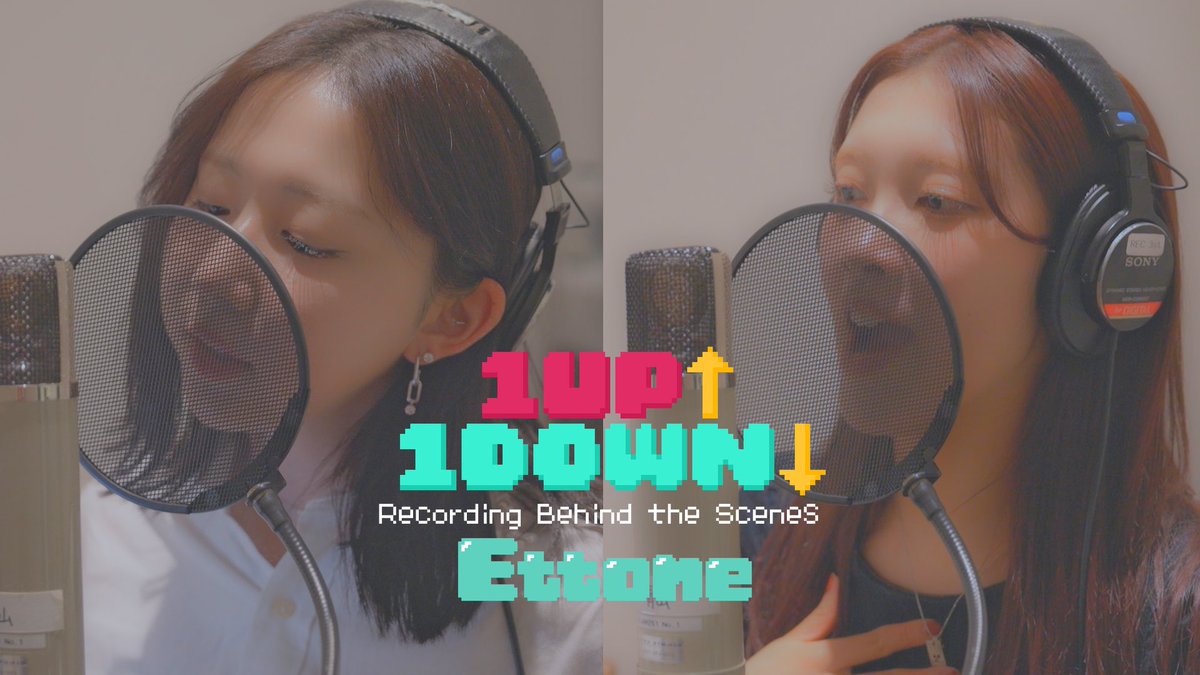 Ettone_official's tweet photo. Ettone 4th Digital Single

“1UP↑1DOWN↓”

Recording Behind the Scenes

🔗https://t.co/d5sgfGbk4w

#O21 #Ettone #1UP1DOWN 
#FuruiRiho https://t.co/hzGYCLyNRE