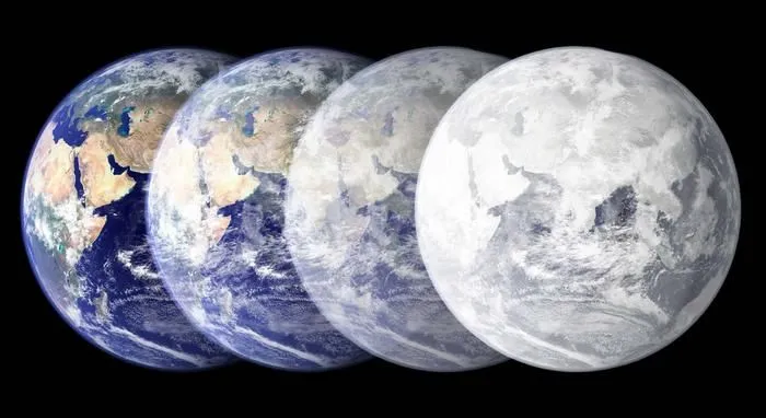 NapoLeon1226391's tweet photo. Et puis viendra une ère de glaciation, suivie elle-même d'une ère de réchauffement climatique, puis une autre ère de glaciation et puis.....
Cela dure depuis 4.5 milliards d'années et après 5 extinctions majeures avec ou sans la présence de l'homme.
"Homo-escrolo-guignols"... https://t.co/gVTjkxz9Tl