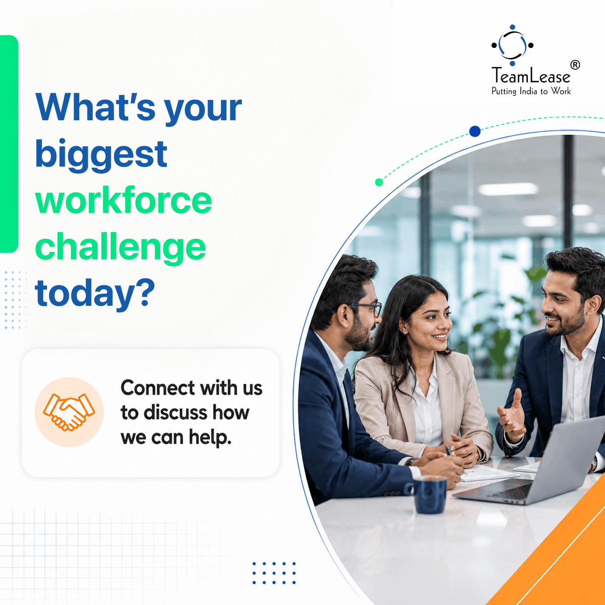 TeamLease's tweet photo. Rising attrition.
Hard-to-fill roles.
Skill shortages.
Low employee engagement.

Most organisations are facing at least one of these challenges.

Which workforce issue is impacting your business the most right now?

Let's discuss: https://t.co/4p1lWM03KA https://t.co/frUMmM52p1