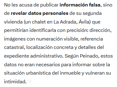 basquiatucu's tweet photo. @JoseMGarrido Como la mayoría de veces, mientes, Chema.
No os ha demandado "por haber informado" sino por revelar datos personales: https://t.co/cFDZw9Iaj8