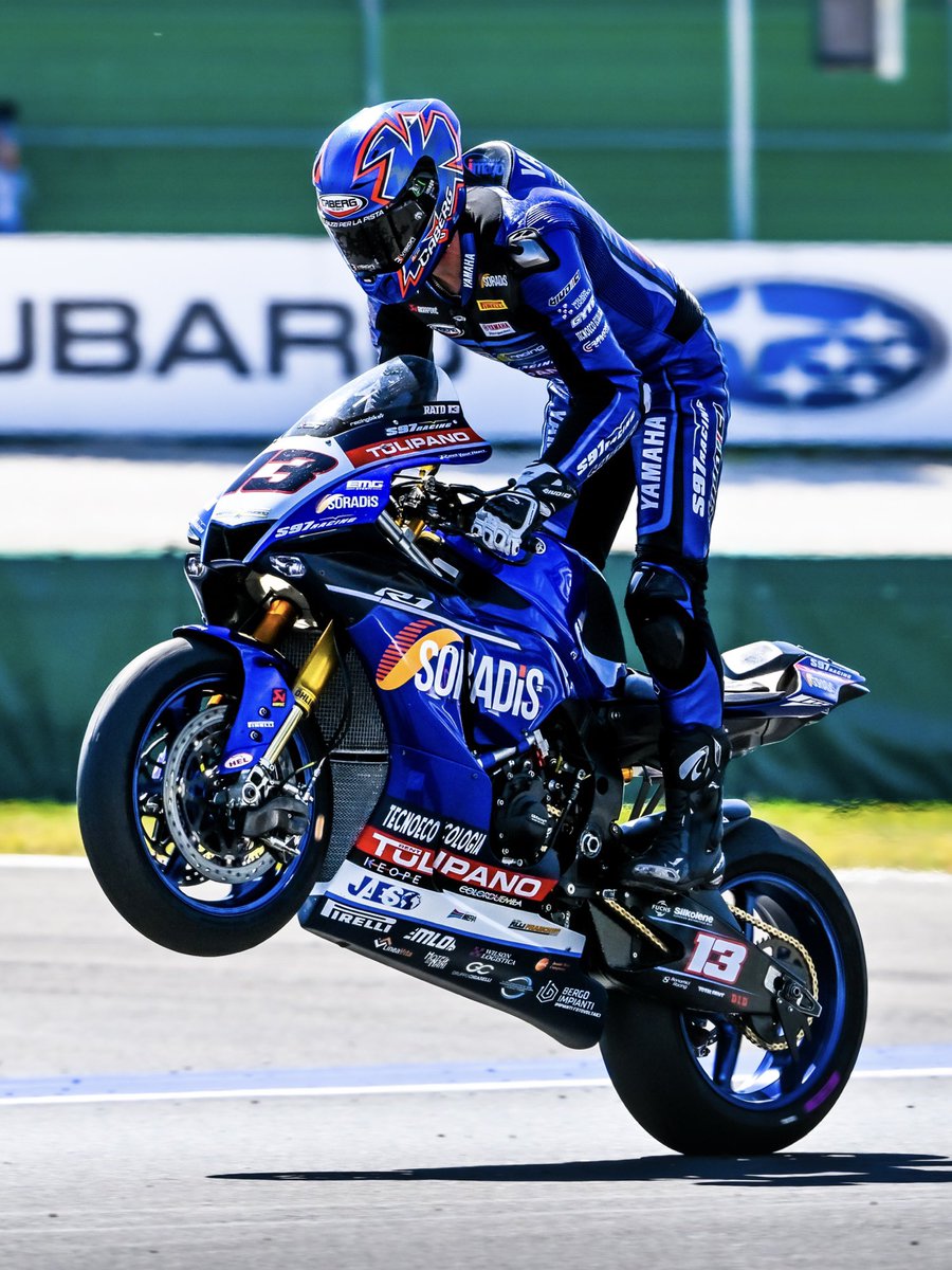 WorldSBK's tweet photo. That’s how we like to start the day! 🚀 

Happy #WheelieWednesday everyone 🤙

#EmiliaRomagnaWorldSBK 🇮🇹 #WorldSBK https://t.co/1AEDPxysX8