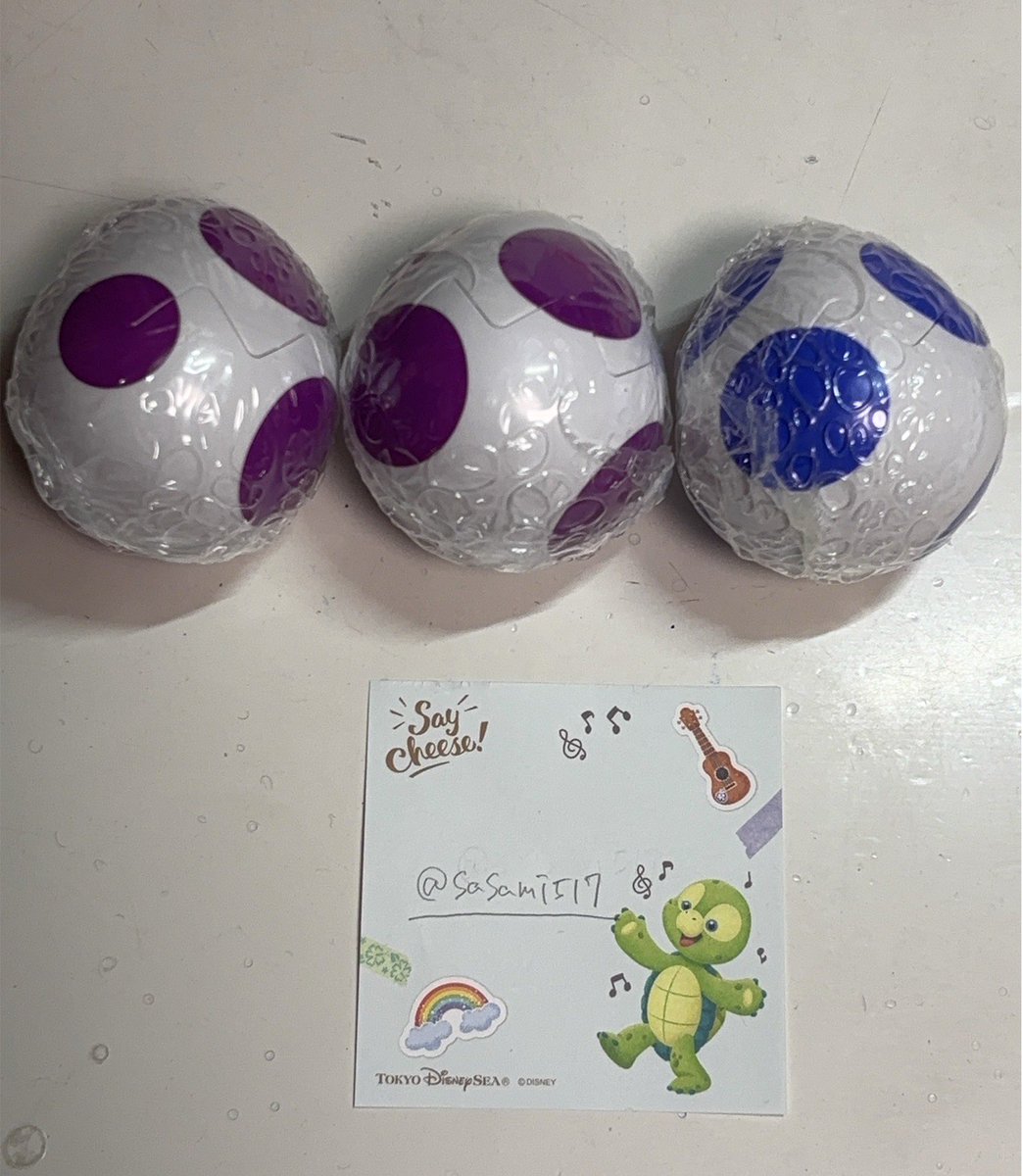 sasami517's tweet photo. ヨッシー めじるしアクセサリー ガチャ 交換

譲  紫 青
求 緑 黒 <その他の色

郵送で交換 https://t.co/q2YzKgH7Ve