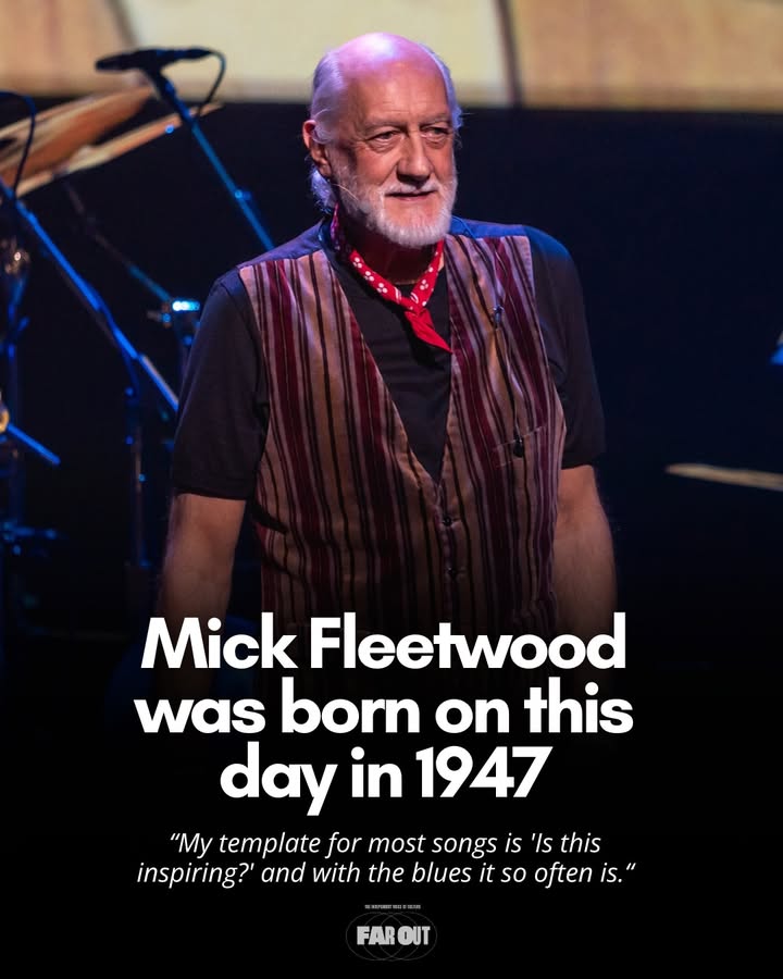FarOutMag's tweet photo. Happy 79th birthday to the legendary Mick Fleetwood. ❤️🎂 https://t.co/wmLNleilTT