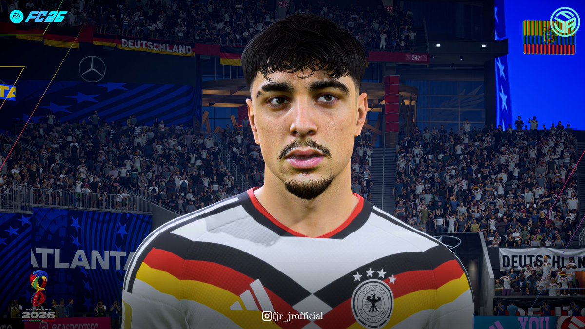 fjr_jrofficial's tweet photo. [FC 26] Aleksandar Pavlović - Germany NT

All mods are available at the link ⬇️
🖇️ https://t.co/EFpLJDyjsM

Become a member to get access all contents &amp; Discounted💰

#customhead
#Tattoos
#FC26 
#EAFC26
#FIFAWORLDCUP2026 
@EASPORTSFC 
@FIFAWorldCup https://t.co/WaoBeVmgcz