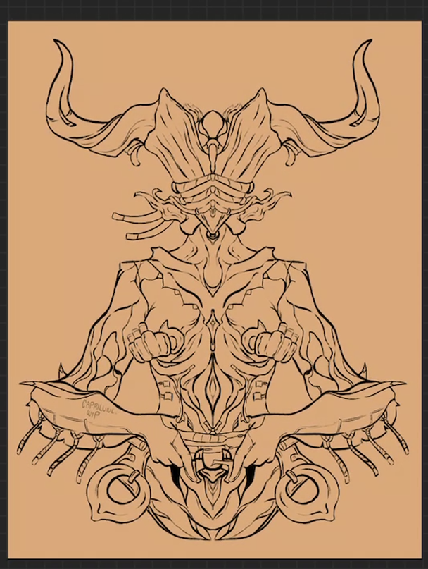 CapriFrameArt's tweet photo. Hey Hey X 

Can't wait Mesa Heirloom 🫣

#Tennocreate #warframe #warframeart https://t.co/r3YmZ5emsD