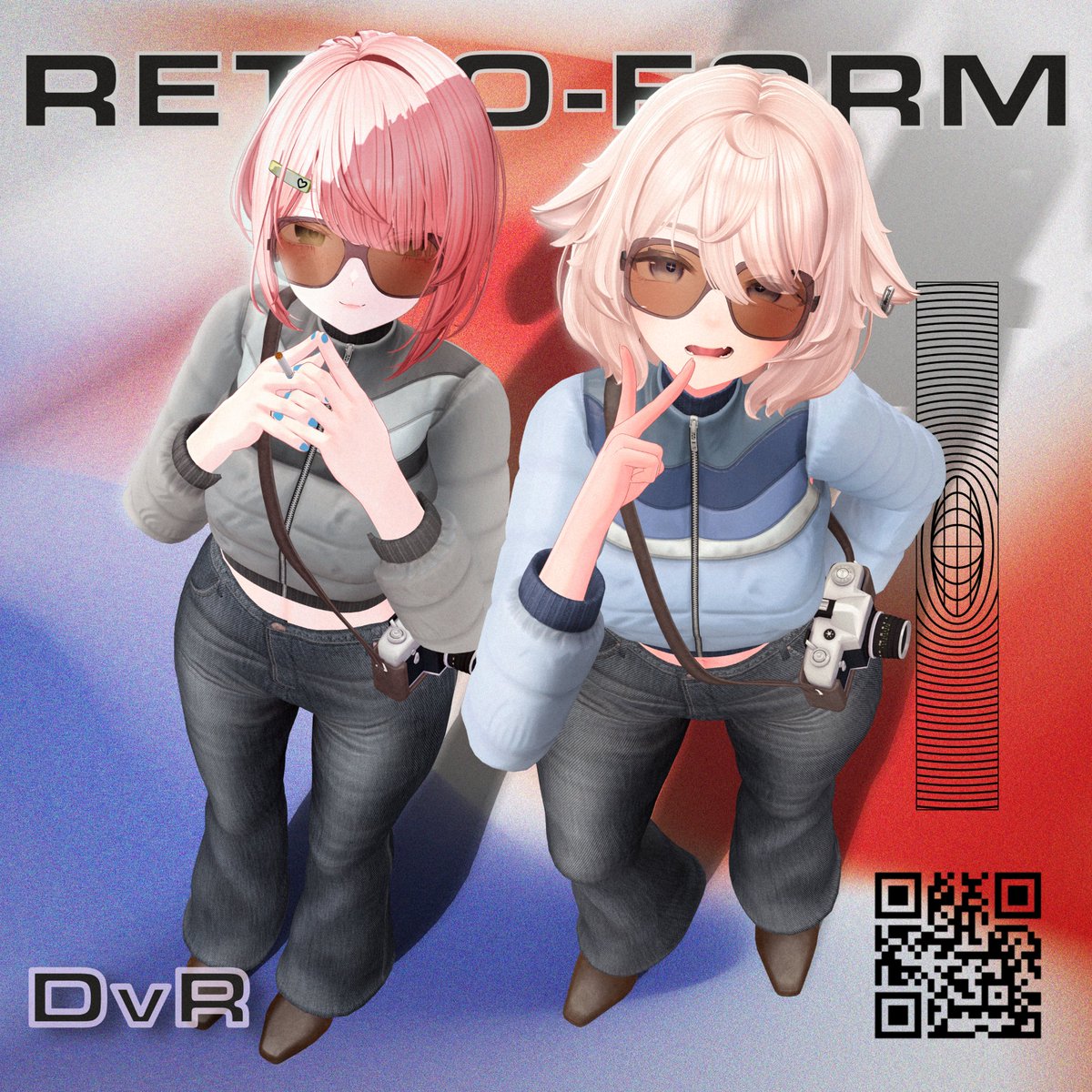 YukiDvr51907's tweet photo. 🎁 GIVEAWAY: [Retroform]    
Initially available for  Uruki // Velle // Euphorika // Milltina // Shinano 

3 will be given out!    

How to Enter:   

Follow me @YukiDvr51907
Repost this post 📷   
Ends in 48 hours.  Thank you!!    

[ JP ]🎁 【新作リリース記念：プレゼント企画】  

明後日、BOOTHにて新作ルームウェア**「Retroform」**をリリースします！ 
発売記念として、抽選で3名様をプレゼントいたします。

応募方法:    
本アカウント @YukiDvr51907 をフォロー   
この投稿をリポスト (RP) 🔁  
締め切り:48時間後まで。 
当選者にはDMでご連絡します。

#BOOTH #DvR #VRChat