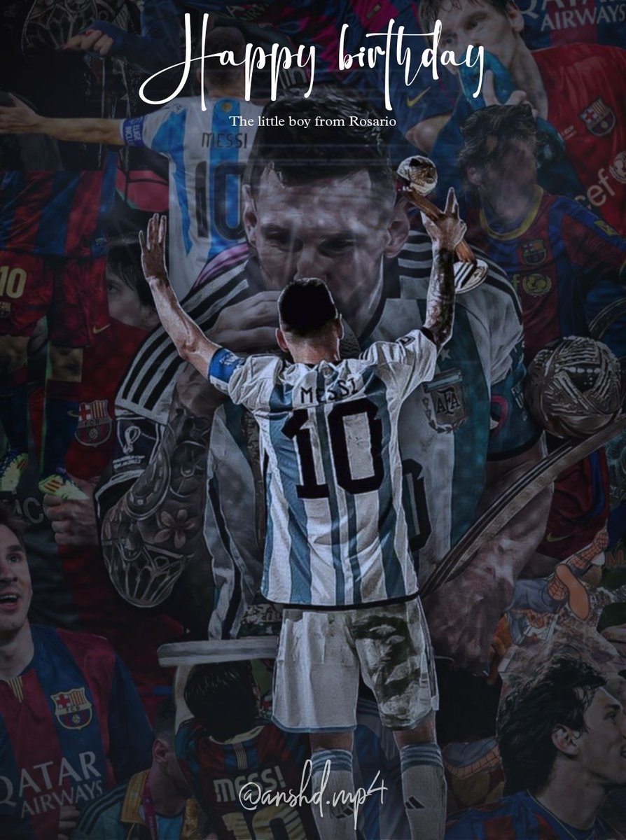 nndukwe43's tweet photo. A king was born today!!! Happy birthday Lionel messi @WorldCupEra @FCBarcelona https://t.co/CfVatE47gI