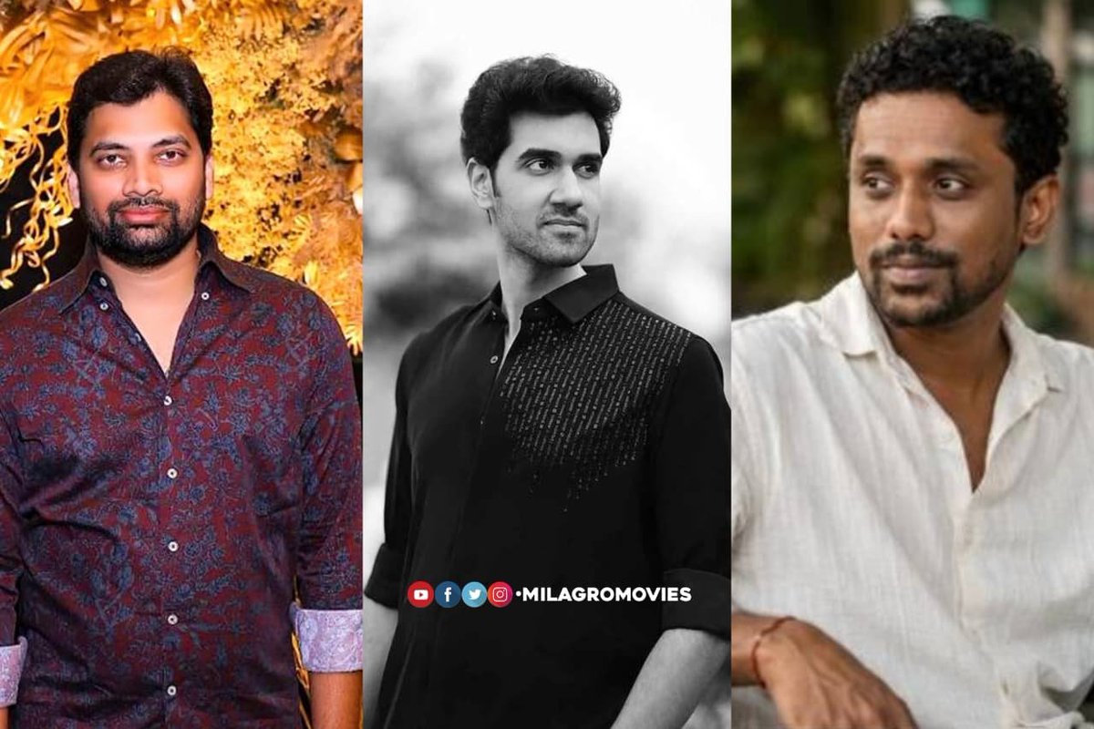 MilagroMovies's tweet photo. Producer #SahuGarapati × #SangeethShoban × #PranayRao (MAD series co-writer)

More details soon. https://t.co/D0v7GNjxqi