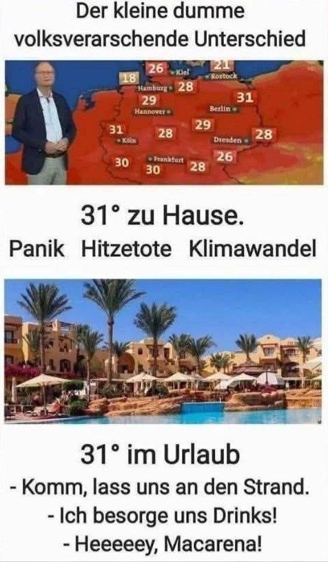 StaatsGeistNo1's tweet photo. @micha_bloss Sie haben einen Punkt vergessen:

#Bloss nicht auf Klimafanatiker hören. https://t.co/hipxE3eb1Z
