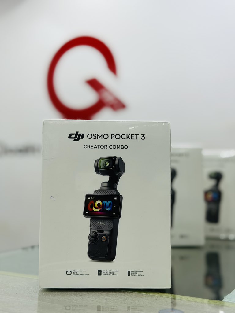 QualityGadgets_'s tweet photo. DJI Osmo Pocket 3 &amp; 4 Creator Combo 

Pocket 4 ₦960,000 | Pocket 3 ₦780,000 

🛒 Send a DM or 

📞 08169698791 | 💬 07049486290 https://t.co/CmcnWjeE2r