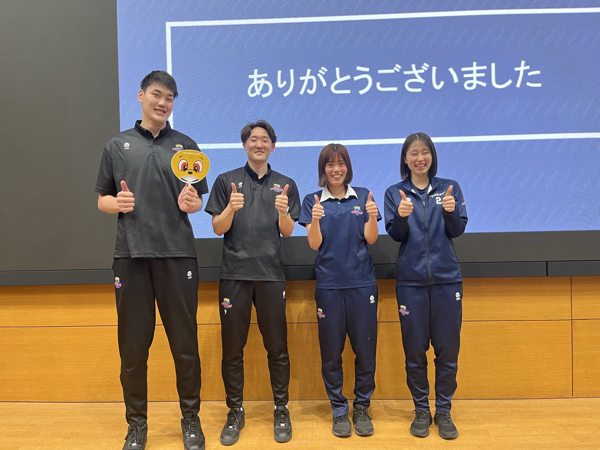 東レアローズ滋賀 の、折立選手と本田選手と📸✨ WE ARE ARROWS