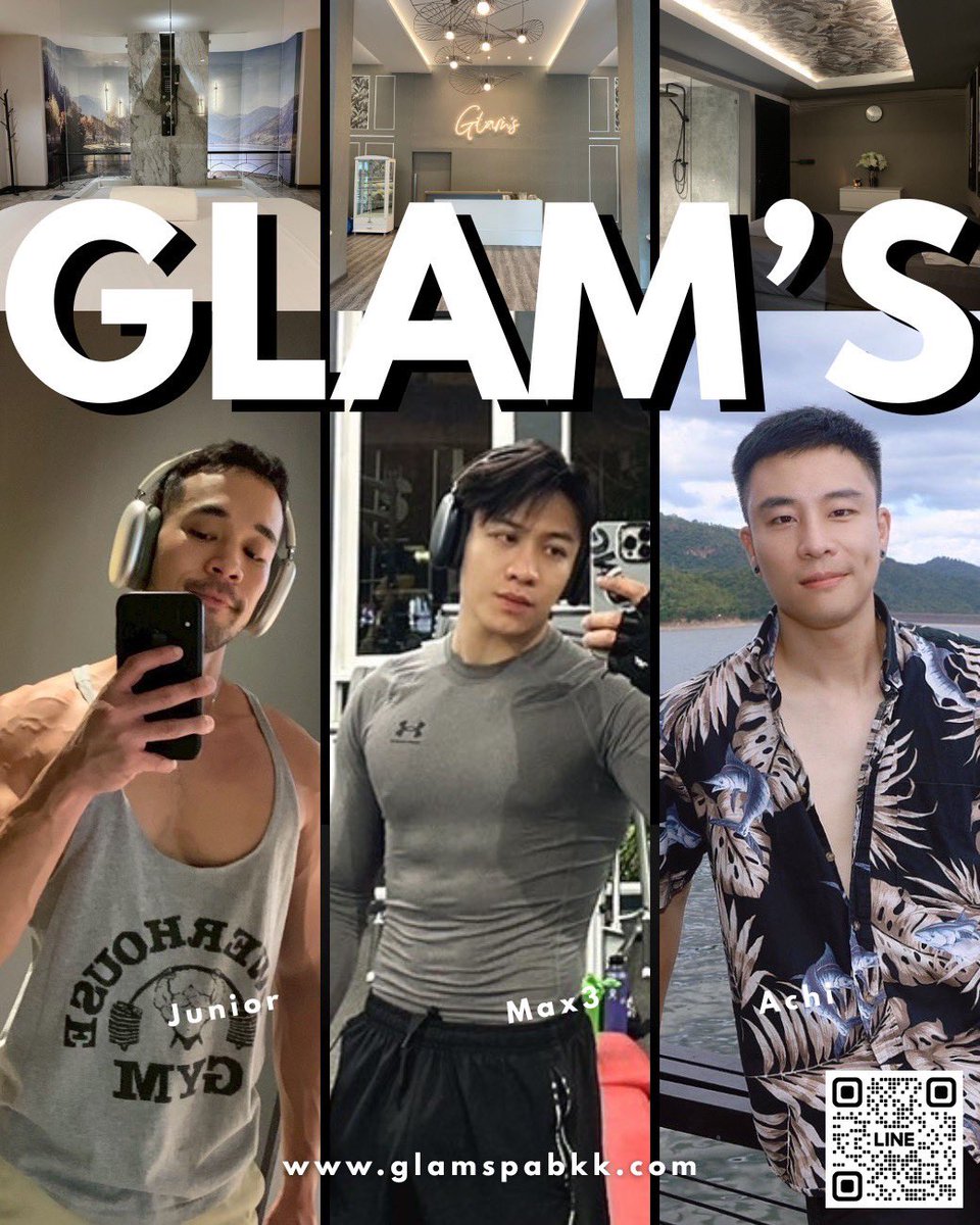 Glam38012's tweet photo. สัปดาห์นี้ผ่อนคลายให้เต็มที่ที่ Glam’s"✨✨

พบกับพวกเราได้ทุกวัน 11:00 - 23:30

สนใจจองคิวบริการ-สอบถามเพิ่มเติมได้เลยครับ 🙏🏻🙇🏻‍♂️

“这个假期，来 Glam's 尽情放松吧！”✨✨

每日上午 11:00 至晚上 11:30 欢迎光临。

想预订服务或了解更多信息吗 🙏🏻🙇🏻‍♂️

https://t.co/9bMYx6KvtD https://t.co/MVCd6XZQHB