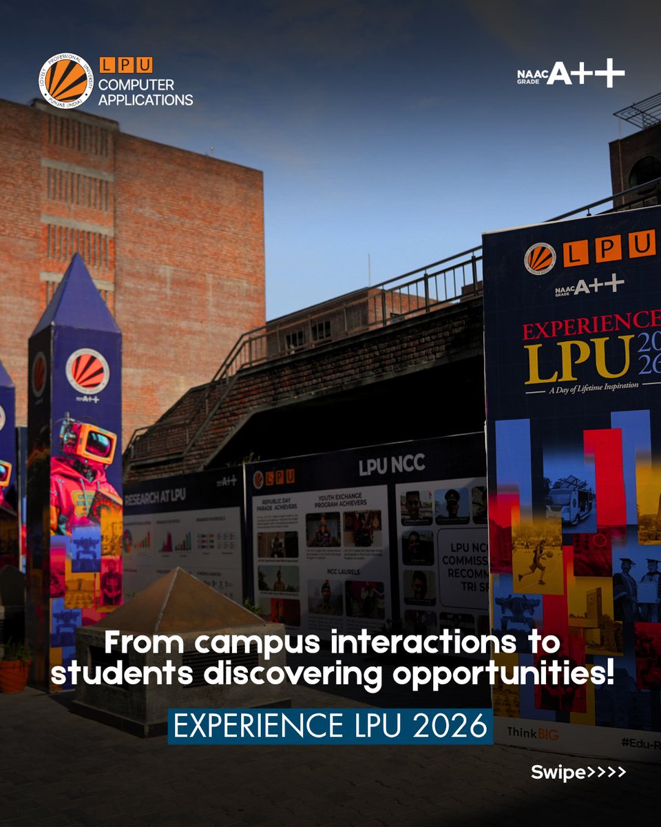 LPU School of Computer Applications (@LPUComputerApp) / Posts / X