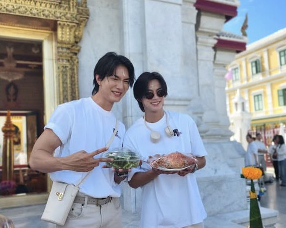 auau852's tweet photo. เฮงๆปังๆ คนดูทั่วโลก 

ใครเห็นใครรัก กับความน่ารักนี้🎉❤️

#บวงสรวงKnotSeries #KnotSeries 
#BoatOat https://t.co/sTe9oXPqCq