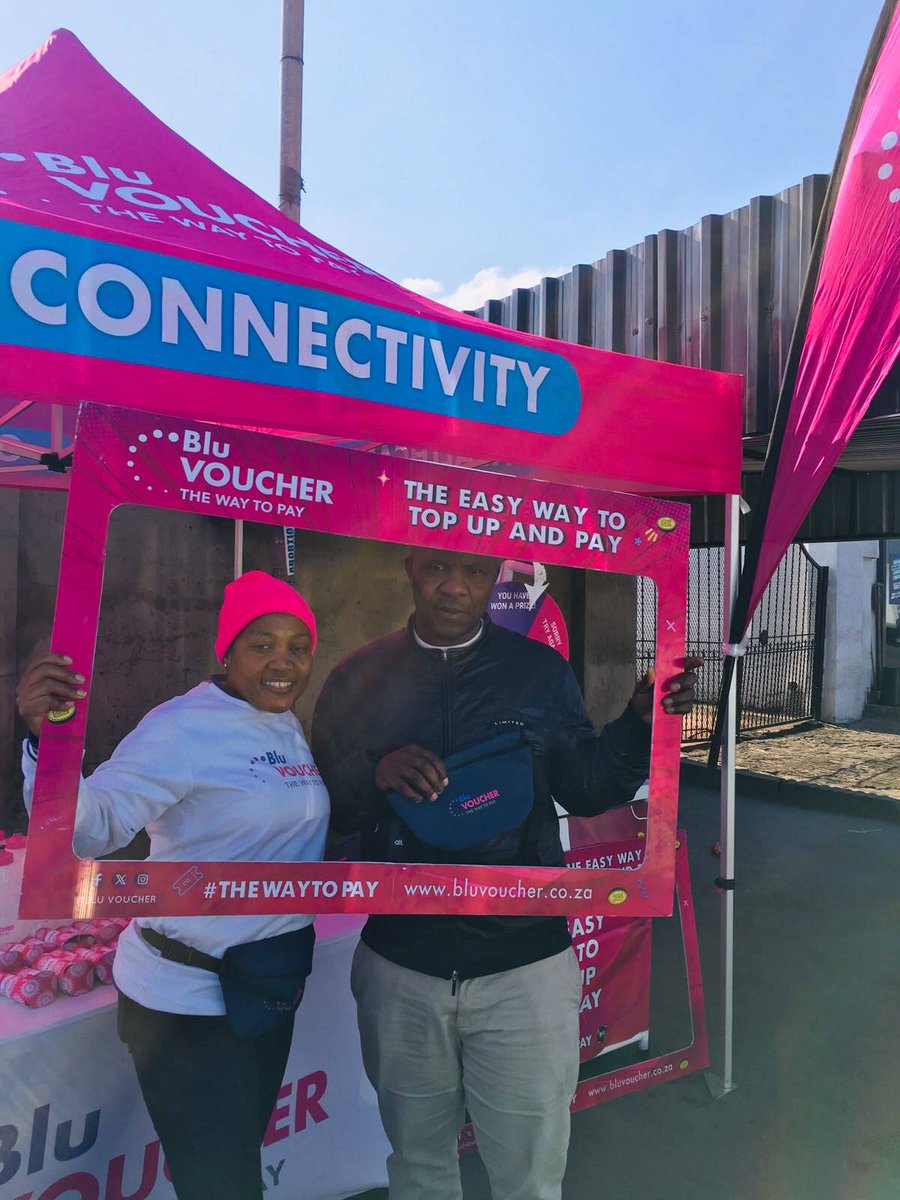 BluVoucher's tweet photo. We’ve been out and about in Soweto, Diepkloof, bringing the Blu Voucher energy and exciting giveaways to the community.

If you spot us in your area, come through and say hi. We’d love to chat, answer your questions, and maybe even surprise you with something Blu.

#BluVoucher #Soweto #Diepkloof #TheWayToPay