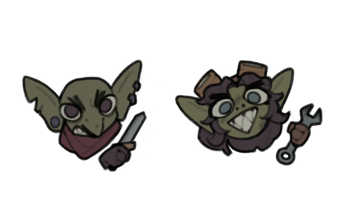 Gobblyn_'s tweet photo. Tokenzinhos de goblins

#Goblin #RPGdaComunidade https://t.co/1lnbS1WzyT