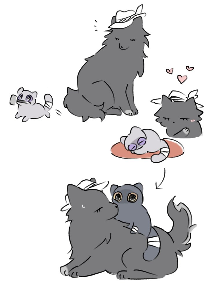 밤냥이 tweet media