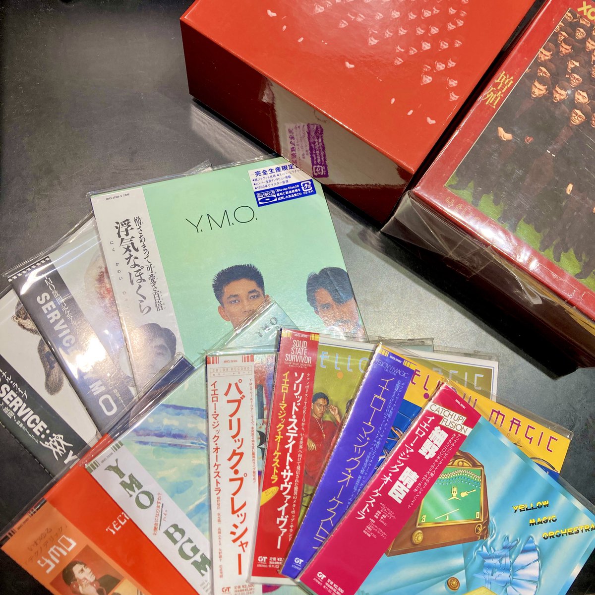 YELLOW MAGIC ORCHESTRA 紙ボックスセット 👘YELLOW MAGIC ORCHESTRA🟡🔺 特典『増殖』BOX付！ Blu-specCD帯付紙