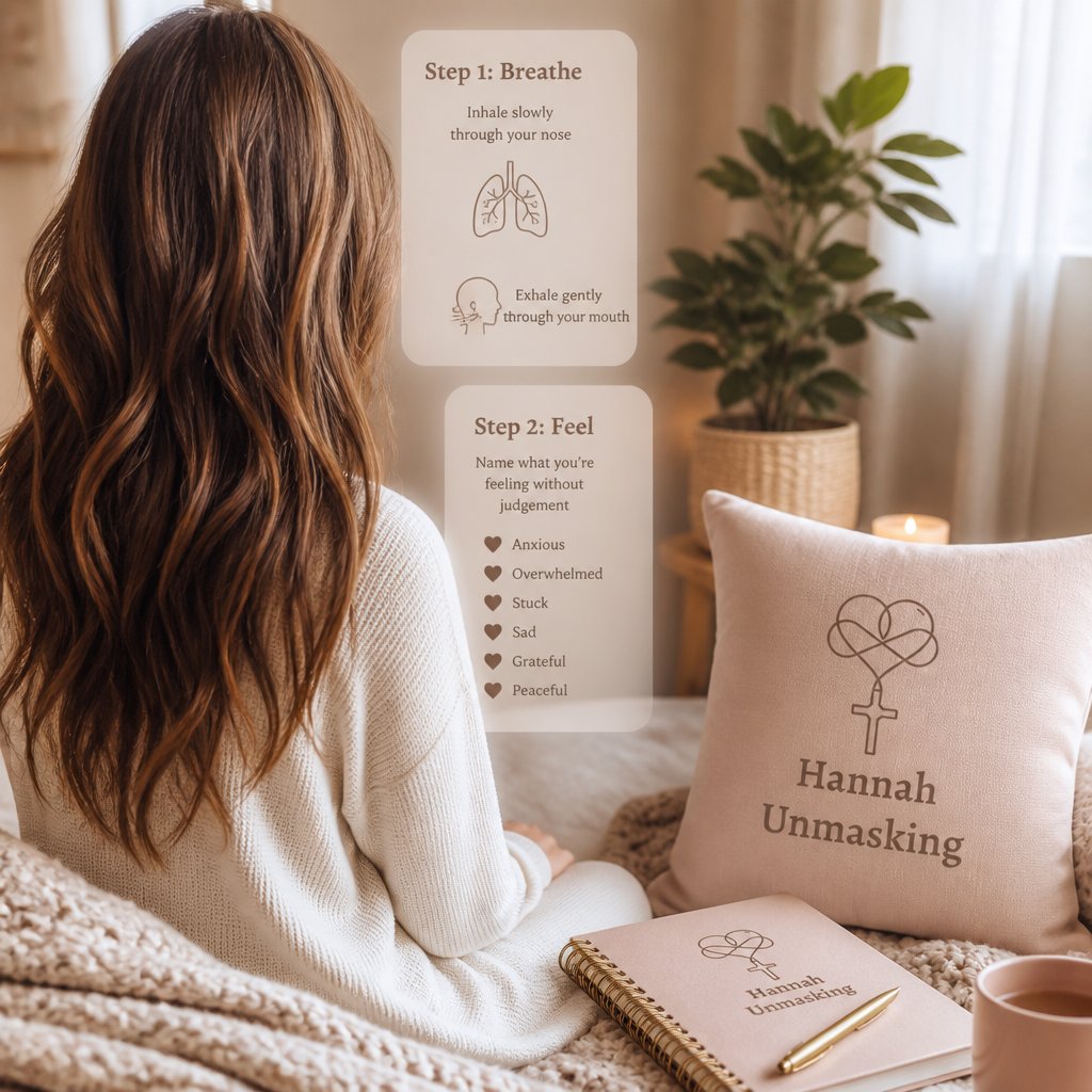 HannahLMBB's tweet photo. I see you let’s try a two-step check‑in: take three slow breaths with me, then name the feeling you notice (overwhelmed, drained, anxious). Naming it softens it. If you want, try the Invisible Load Inventory after  it helped me find back to myself. https://t.co/K43zjoW9eB https://t.co/DVqN7603ZO