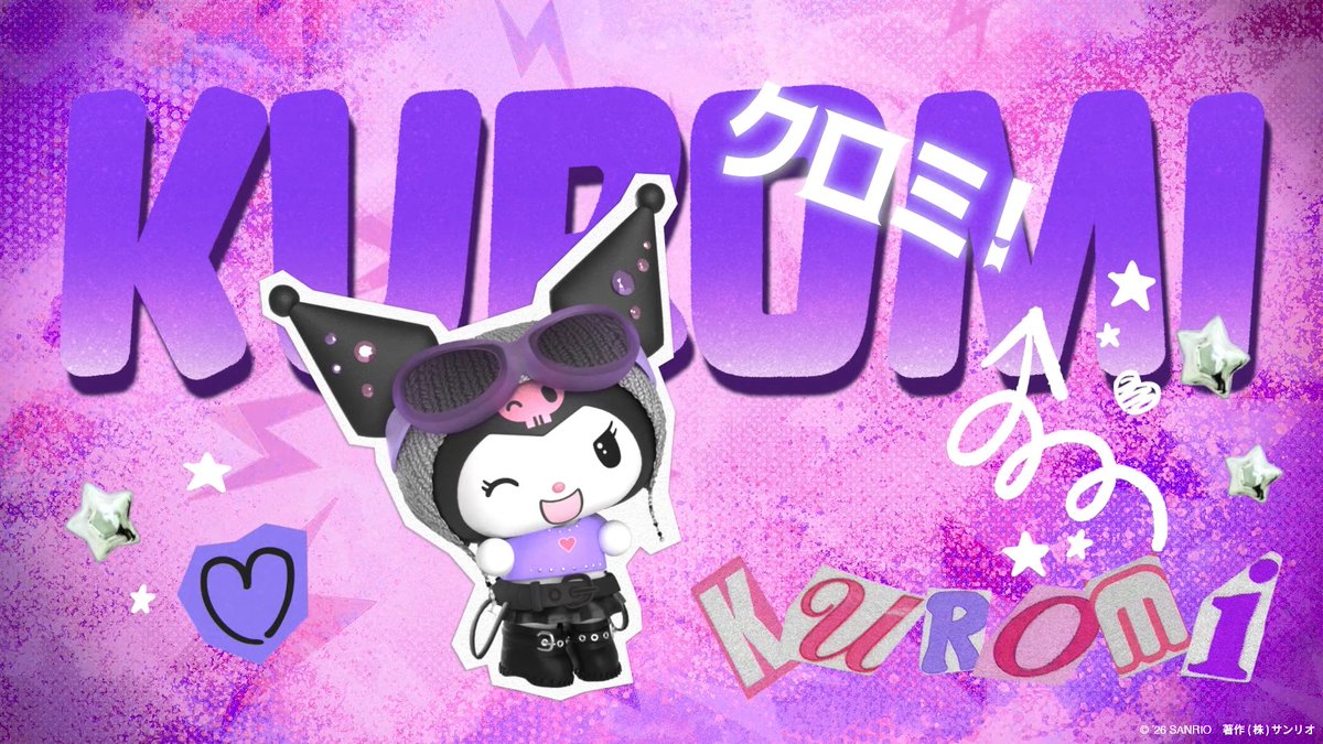 kuromi_staff's tweet photo. 𝑾𝑨𝑵𝑵𝑨 𝑩𝑬 𝑲𝑼𝑹𝑶𝑴𝑰
♡┈┈┈♡┈┈┈♡

MUSIC VIDEO公開📣💜

🔗https://t.co/BtnenUkoHG

#artist_KUROMI https://t.co/K1hEPPVmC5