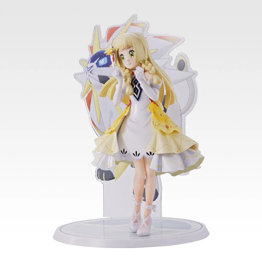 一番くじ リーリエ＆ソルガレオ フィギュア ＆ ぬいぐるみ風ミニ
