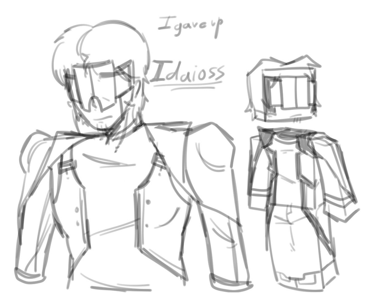 L4zy_ChillsG0y's tweet photo. New guy from Twix's new video 👀👀👀
Lowk like him and his voice is soothing ngl
((Thinking of how to design him, this js a sketch))

#idiaos #mcyt #twixxel #thatmob #minecraft https://t.co/4L1FouMtyd