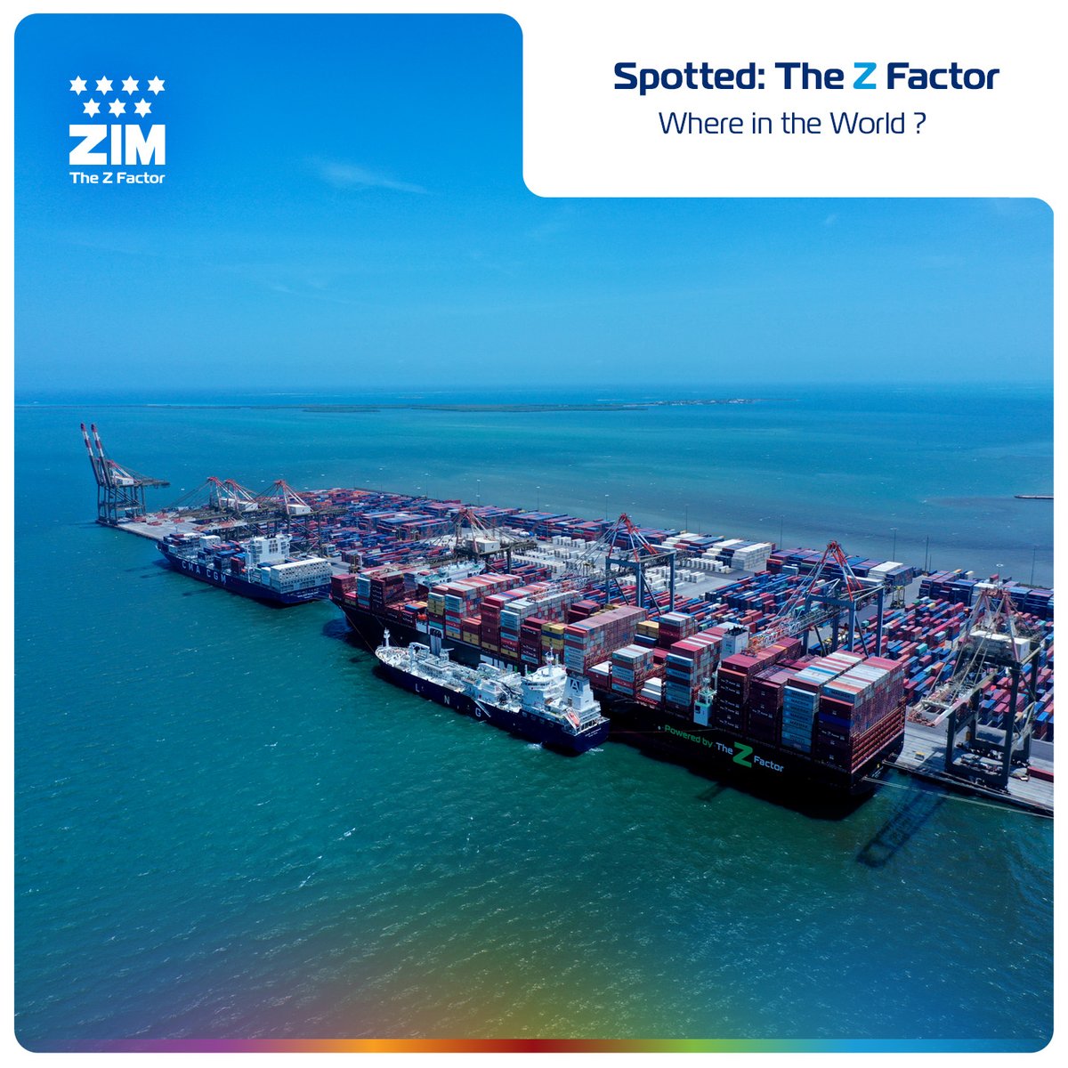 ZimShipping's tweet photo. Where in the world are we?

🌴 Home to one of the Caribbean’s largest container transshipment hubs
🚢 A key #logistics gateway linking regional and international trade, helping move #cargo between North America, Latin America, and global markets

#GuessThePort in the comments 👇 https://t.co/rvelU8bip3