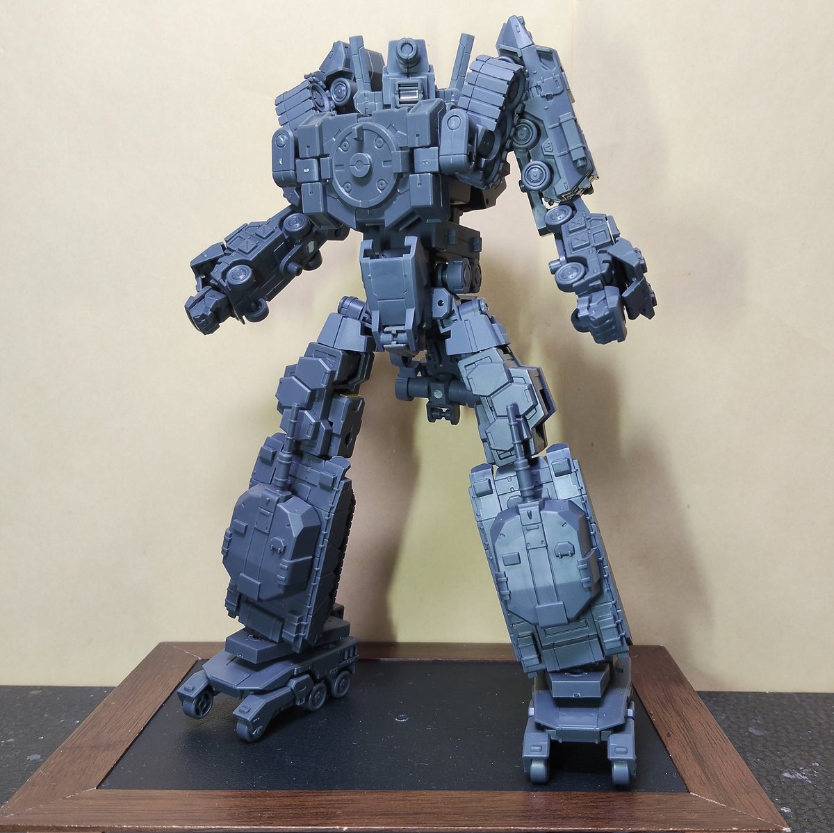 mamekyoh's tweet photo. エグザ合体！！
【ビークルイレブン】！！！
変形・合体・余剰なし工作完了〜
プロポーションと可動の両立
もしかしてだけど…我、天才？
#30MM https://t.co/gL2jhnpw2u
