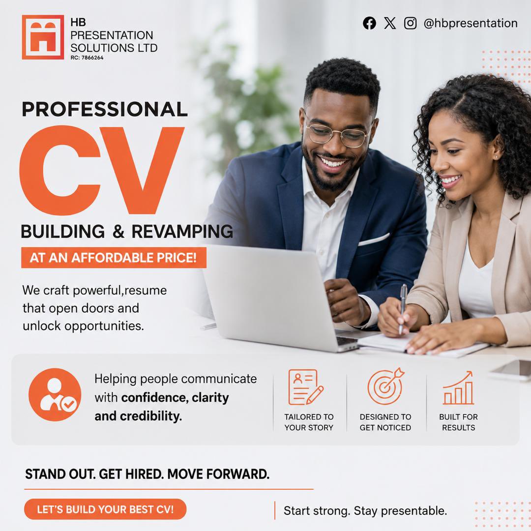 HbPresentation's tweet photo. Stand out. Get hired. Move forward. 🚀 Let’s build a CV that opens doors to new opportunities. https://t.co/C0n1KbcQFZ