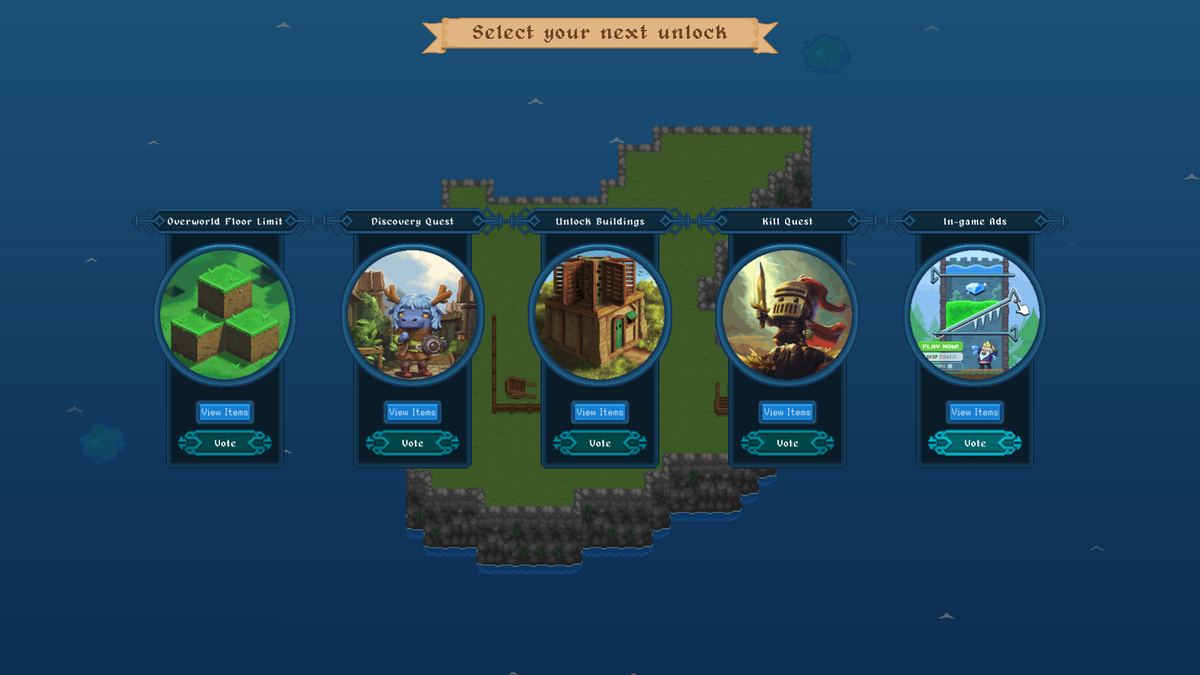 Let's Build a Dungeon 🖱 Game Dev Sim Demo Out Now tweet media