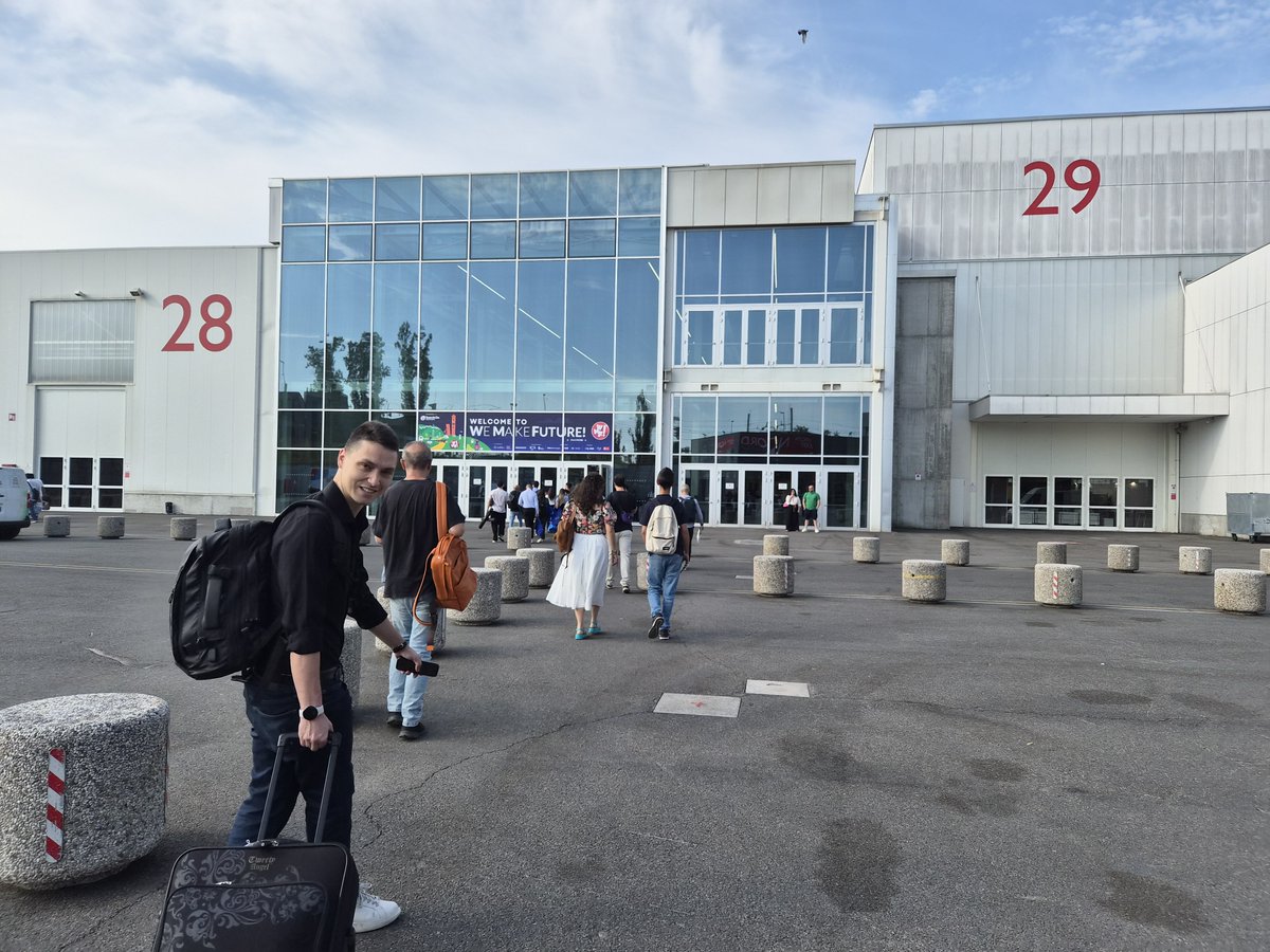 coderblock's tweet photo. @WMFWeMakeFuture Day 1: let the adventure begin! 🚀

The gates are open at #WMF2026, and the energy is incredible. If you're looking for the next big thing in AI and virtual spaces, make sure to stop by our booth!

Come see https://t.co/IUXQHTKLyP in action. Our team is running live demos all day, showing firsthand how we're reshaping digital interaction.

📍 Find us at Stand 29 | Mall 29

Who else is at the event? Let's connect in the comments 👇