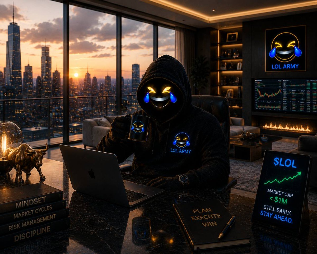 itztheNetwork's tweet photo. GM $LOL Army ☕️🚀

While others sleep, legends build.

Still early.
Still accumulating.

$LOL under $1M MC is a gift. 😂🔥 @lolonsollol https://t.co/TJVaLJ140D