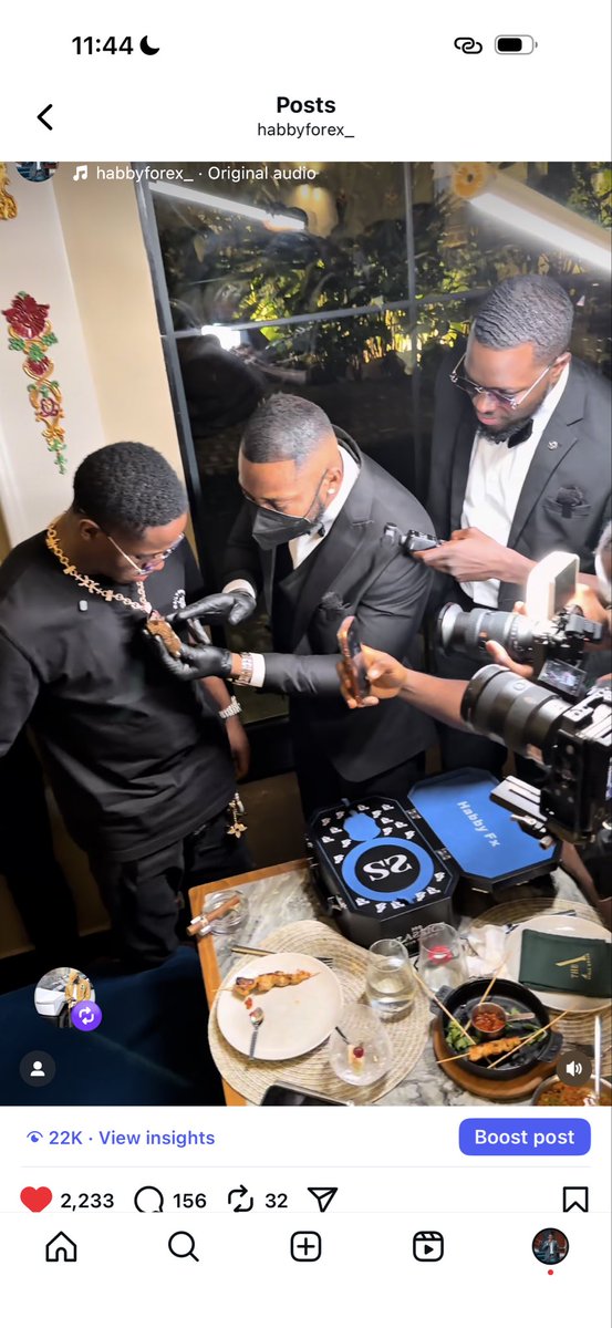 Micheal44A2's tweet photo. Can you believe @Habbyforex_ spent $1M on this piece? 😳

That's over a billion naira on just one item! 🔥🔥

Even some top celebrities would think twice before making a purchase like this 😂😂 https://t.co/QbcO0deM6P