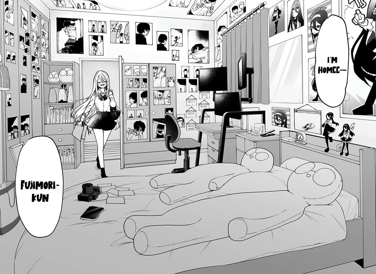 scratchthatout's tweet photo. always good when a scan group gives a work a second chance w a better quality release, bc id completely forgotten about this before seeing it again today. seeing this goofy first chapter again was a good time https://t.co/bi1aq8FdGX