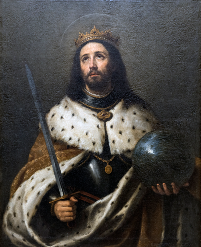 trastamara_ana's tweet photo. Tal día como hoy en 1199 nacía el rey que unificó el destino de España.

Hoy conmemoramos el nacimiento de Fernando III  "El Santo". Más allá de la leyenda, su reinado cambió por completo el mapa peninsular y sentó las bases de la España moderna.

¿Por qué es tan importante su figura?

👑 La unión definitiva: bajo su corona se unieron de manera definitiva los reinos de Castilla y León en 1230.

🏰 Lideró la Reconquista de las plazas más importantes del sur, incluyendo Córdoba (1236), Jaén (1246) y Sevilla (1248).

🏛️ No solo dominó el campo de batalla, sino que mandó iniciar la construcción de las catedrales de Burgos y Toledo, y convirtió el castellano en la lengua oficial de la cancillería.

Fue canonizado en 1671 por el papa Clemente X, convirtiéndose en el único rey español que ostenta este título.

Una de las representaciones más icónicas que se conservan en la catedral de #Sevilla es esta obra de Bartolomé Esteban Murillo.
Pintado con motivo de la canonización del rey en el siglo XVII, puedes ver a Fernando III con su característica iconografía: la corona, la capa de armiño, la armadura militar y, en sus manos, la espada y el orbe, que simbolizan su poder y sus campañas defensivas y de unificación.

#HistoriadeEspaña 🇪🇸
#Efemérides
