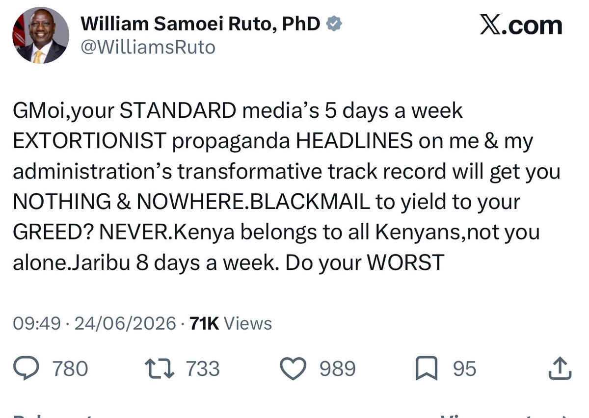abbiezuena's tweet photo. Mr "In 6 Months time!" Is crashing out too early!

Bado damu ya Gen Zs haija deal na wewe proper! Its coming for you Ki-Nebukadnezer! https://t.co/PrnTdYyBYk