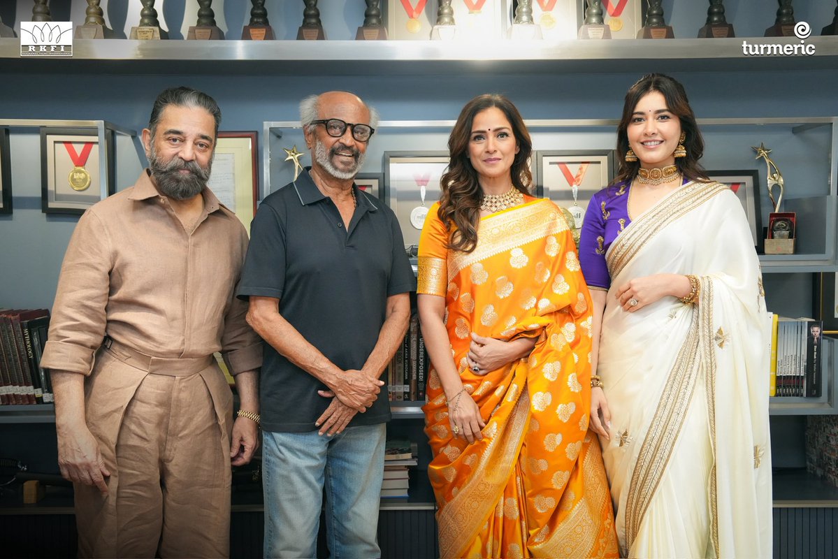 TalksofCity's tweet photo. The journey is on 
#Dharman

#Thalaivar173 
#SuperstarRajinikanth #KamalHaasan 

@rajinikanth @ikamalhaasan #Mahendran @Dir_Ashwath @anirudhofficial @anbariv @iYogiBabu @SimranbaggaOffc #RaashiKhanna @nikethbommi #KarthikRajkumar @PradeepERagav @kabilanchelliah @ShruthiManjari https://t.co/I7rx3jIRYi