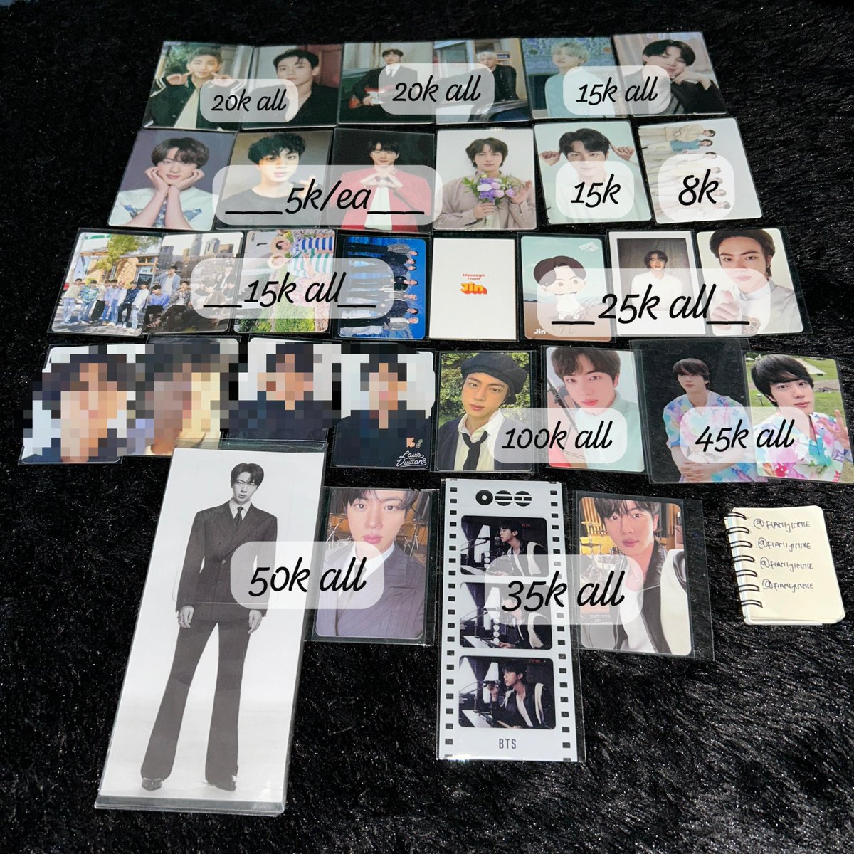 fianijinnie's tweet photo. #WTS
๐Stop collect
Ready ina siap kirim
Boleh share ke go
Nego no sadis
Boleh keep event with dp
Good condi
Exc pack & adm shopee 25%
Dom.kaltim
Boleh lgsg cht aja yaw
Line. https://t.co/4OmgJH9IPU
#wtsina #pcbts #namjoon #seokjin #yoongi #jhope #jimin #v #jk #bts #pcina https://t.co/PYGBA9mv20